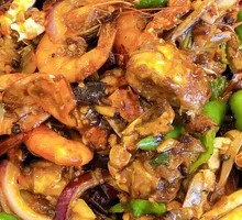 Spicy Shrimp and Crab