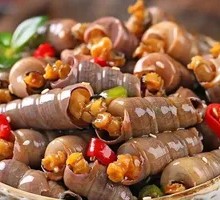 Pickled Pepper Snail Stir-fry