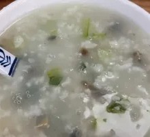 Preserved Egg and Pork Rice Porridge