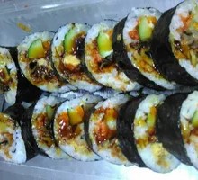 Eel and Fish Roe Roll