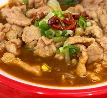 Sichuan-style boiled pork slices