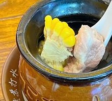 Bamboo Shoot and Corn Pork Rib Soup