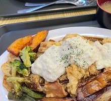 South Barbarian Chicken Block Tatar Sauce Curry