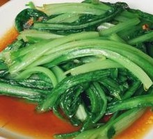 Boiled Oilseed Mustard Greens