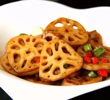 Stir-Fried Lotus Root Slices