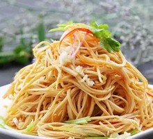 Cold Tofu Noodles Salad