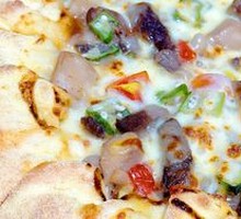Wagyu Cheese Mushroom Pizza