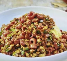 Sea Cucumber Rice Toss