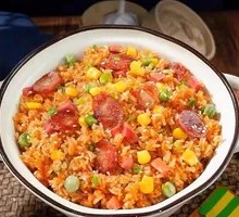Sichuan腊肠 Fried Rice