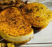 Grilled Steamed Bun Slices