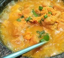 Stone Pot Sea Urchin Tofu