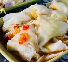 Salted Egg Yolk Rice Noodle Roll