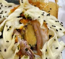 Eight Fresh Seafood Pan-Fried Dumplings