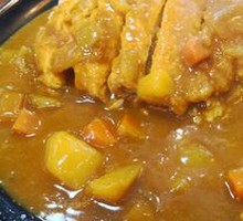 Chicken Cutlet Curry Noodles