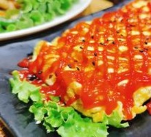 Cheese Omelette Roll