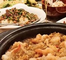 Garlic Shrimp with Rice Noodles