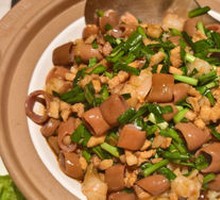 Sea Cucumber Rice Toss