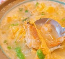 大虾疙瘩汤