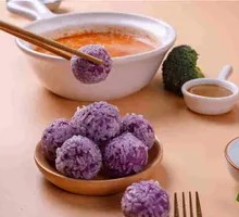 Purple Sweet Potato Balls