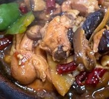 Stewed Chicken with Brown Sauce