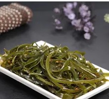 Cold-mixed kelp strands