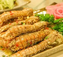 Salt-Baked Prawn