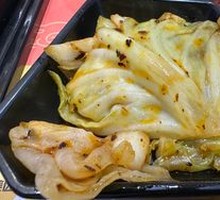 Crispy Pepper-Maize Balls with Bok Choy