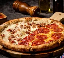 New York Double Topping Thin Crust Pizza