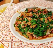 Sea Cucumber Rice Toss