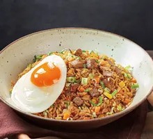 Sour Cabbage Beef Fried Rice