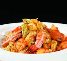 Stir-Fried Shrimp with Chinese Cabbage