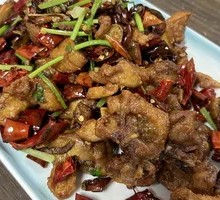 Dry-Fried Spicy Chicken