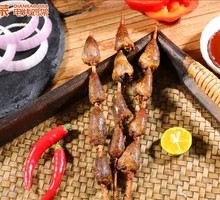 Electric Grilled Chicken Hearts