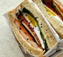 Whole Wheat Orange Chicken Sandwich