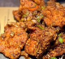 Pepper-Baked Pork Chop