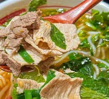 Beef and Pork Sauce Rice Noodles