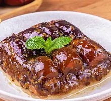 Steamed Rice Cake with Red Dates and Red Beans