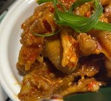 Braised Chicken Feet with Tiger Skin