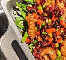 Grilled Squid Flowers