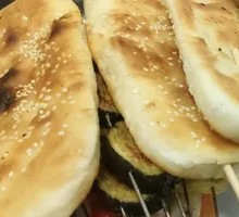 Grilled Flatbread with Filling