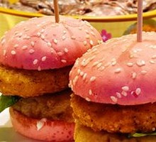 Red Pupu Mini Burger