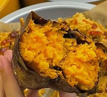 Oily Roasted Sweet Potato