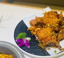 Pepper-Baked Pork Chop