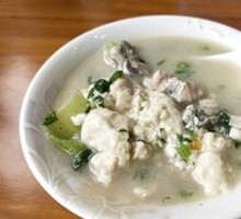 Oyster Tofu Soup