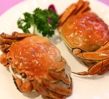 Steamed Male Crab
