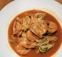 Stir-Fried Shrimp with Chinese Cabbage