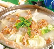 Crispy Pork with Chinese Cabbage