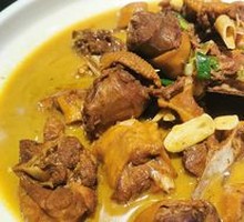 Old Goose with Rice Crackers