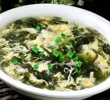 Seaweed and Egg Soup