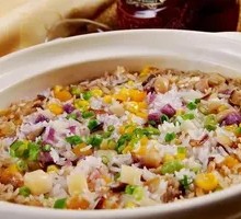 Mixed Grain Cantonese Sausage Fried Rice